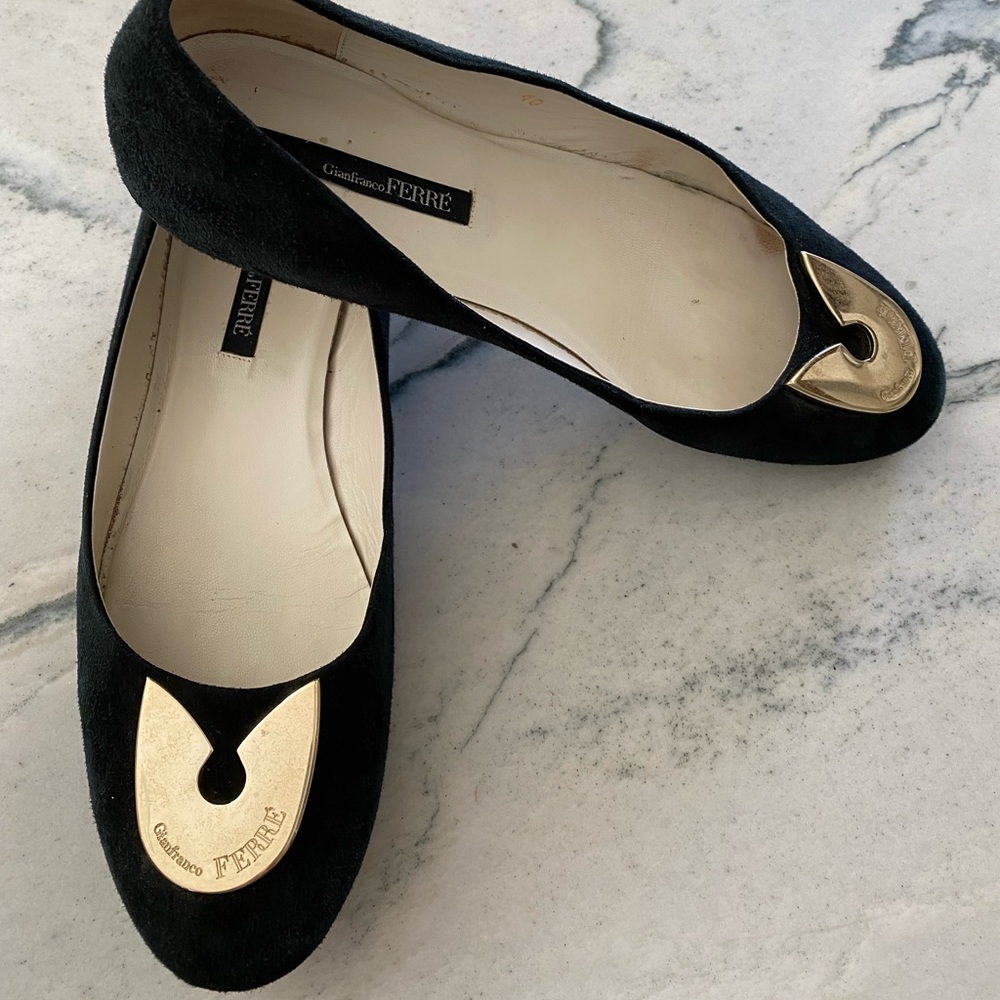 Gianfranco Ferre ballet shoes US9 EU40